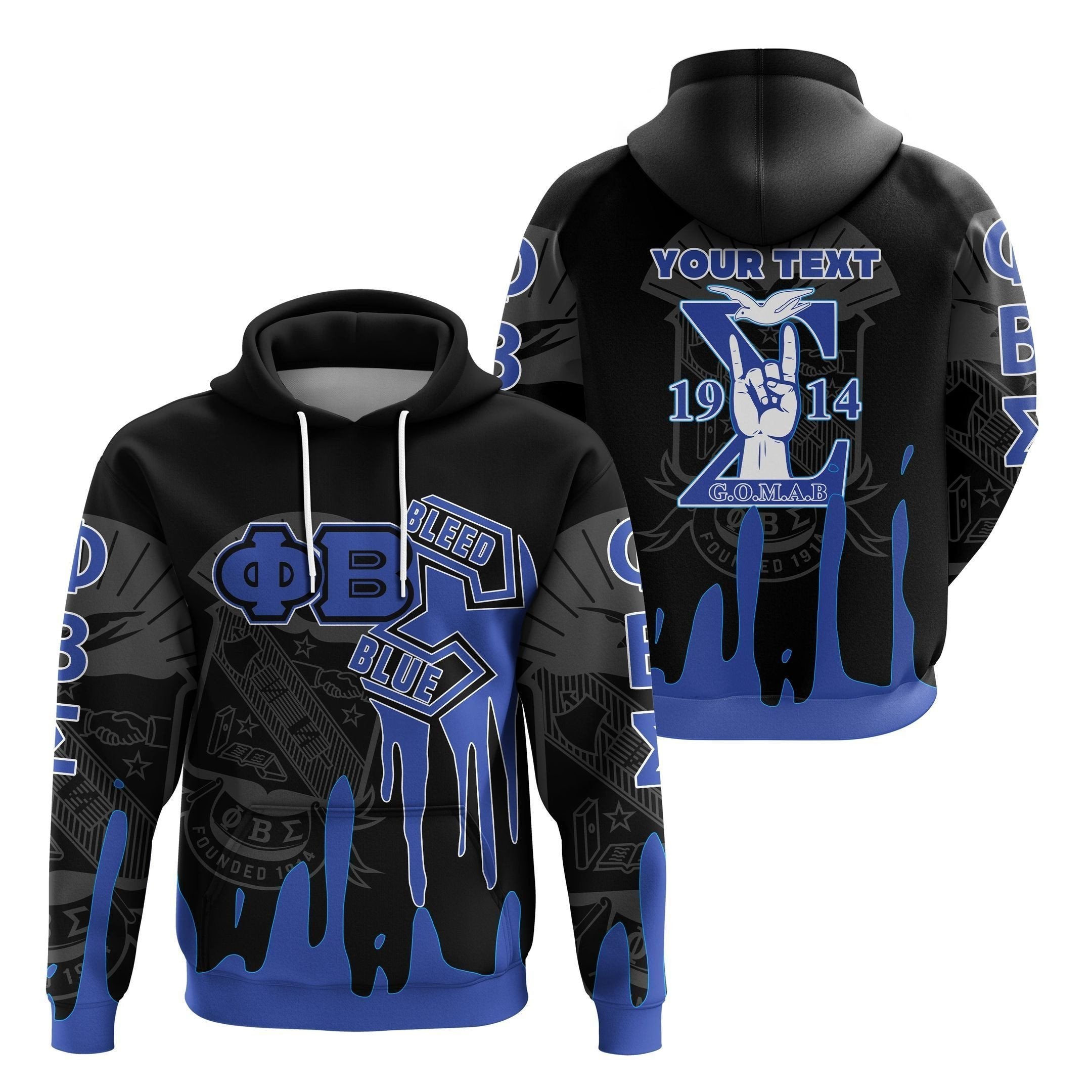 PHI BETA SIGMA HOODIE SPECIAL STYLE
