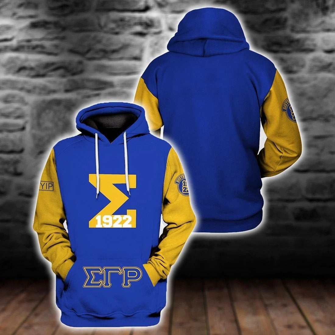 Sorority Hoodie - Sigma Gamma Rho Ee-yip Since 1922 Hoodie