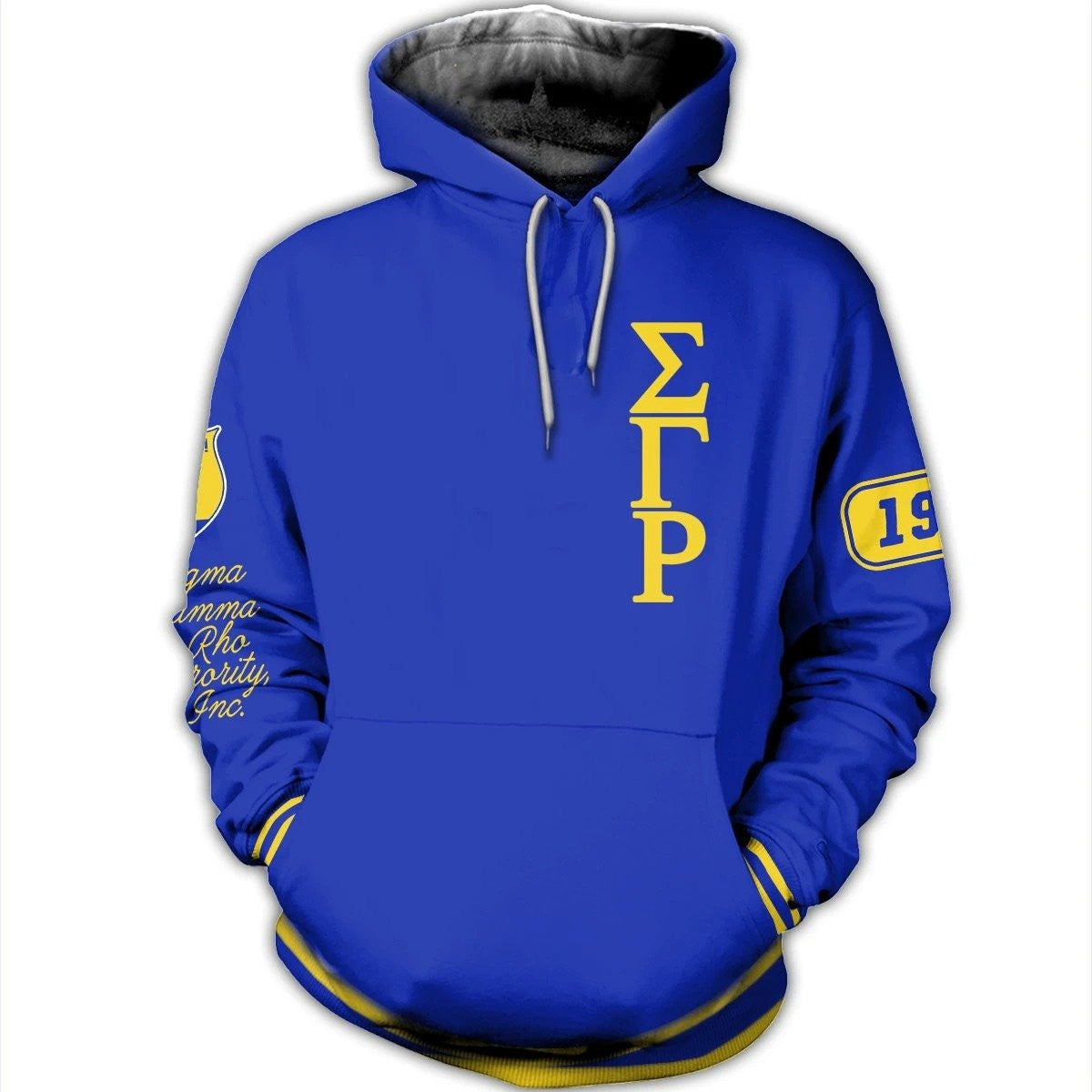 Sorority Hoodie - On Fire To Serve Sigma Gamma Rho Hoodie