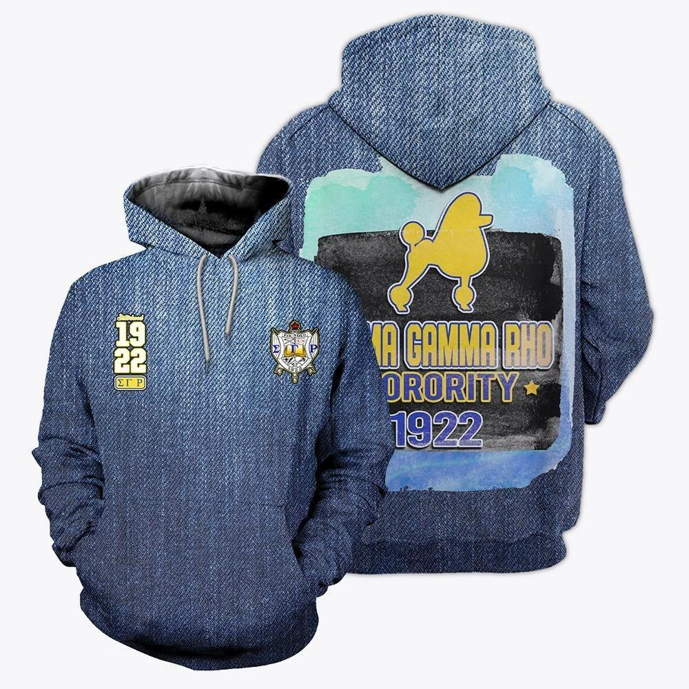 Sorority Hoodie - Jeans Sigma Gamma Rho Hoodie