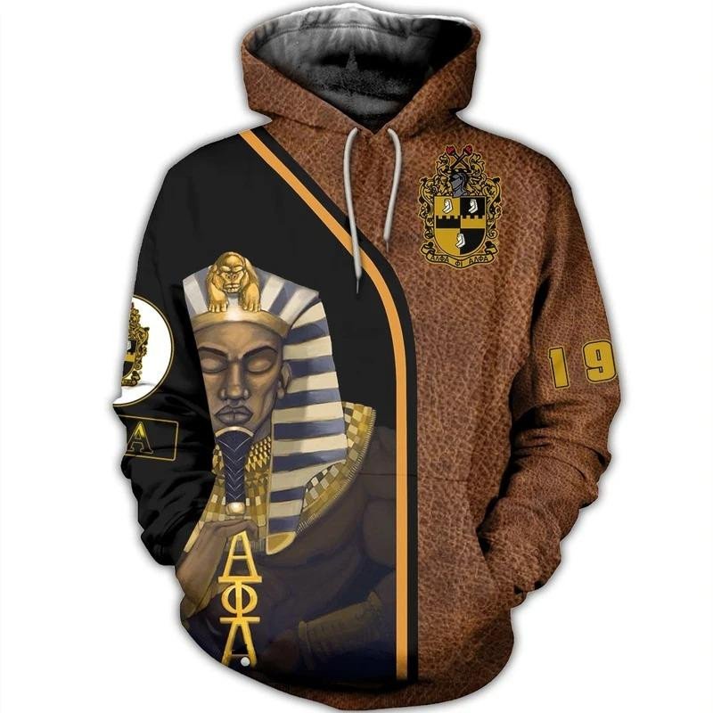 Fraternity Hoodie - Alpha Phi Alpha 1906 King Pharaoh Pullover
