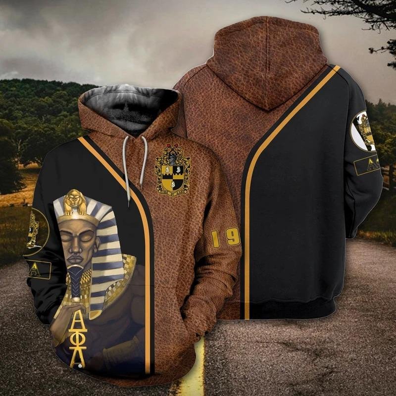Fraternity Hoodie - Alpha Phi Alpha 1906 King Pharaoh Pullover