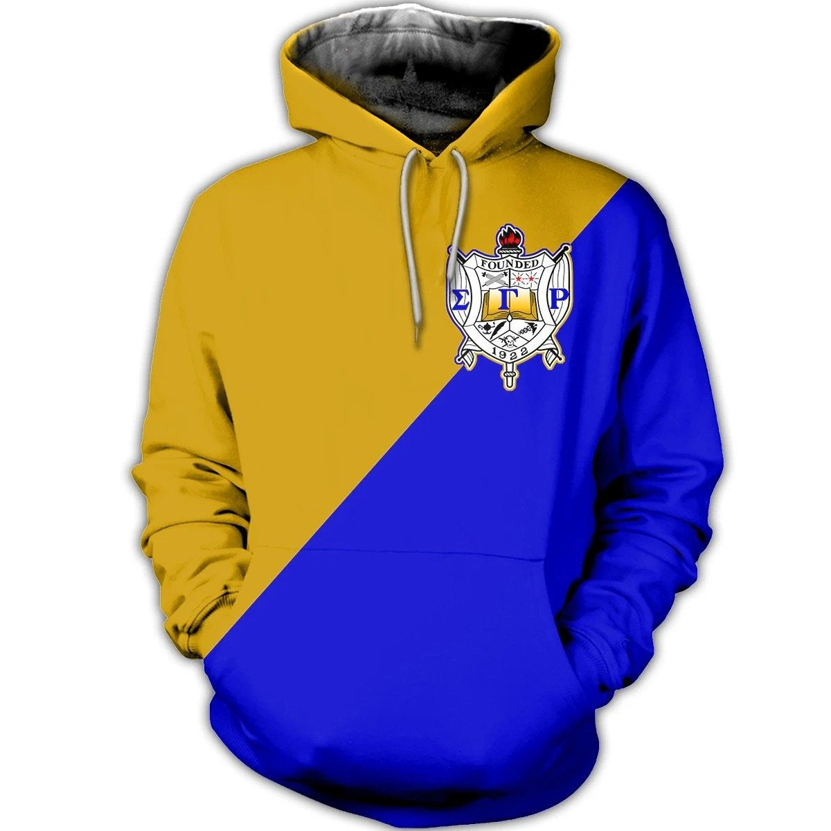 Sorority Hoodie - Straight Line Sigma Gamma Rho Hoodie