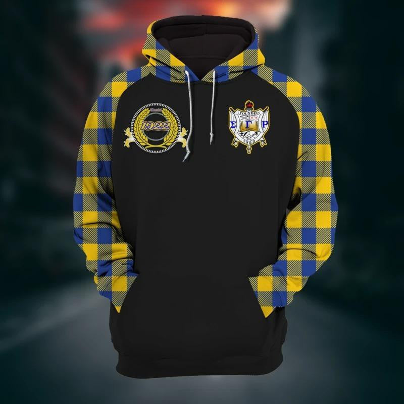 Sorority Hoodie - Sigma Gamma Rho Short Hair Girl Hoodie