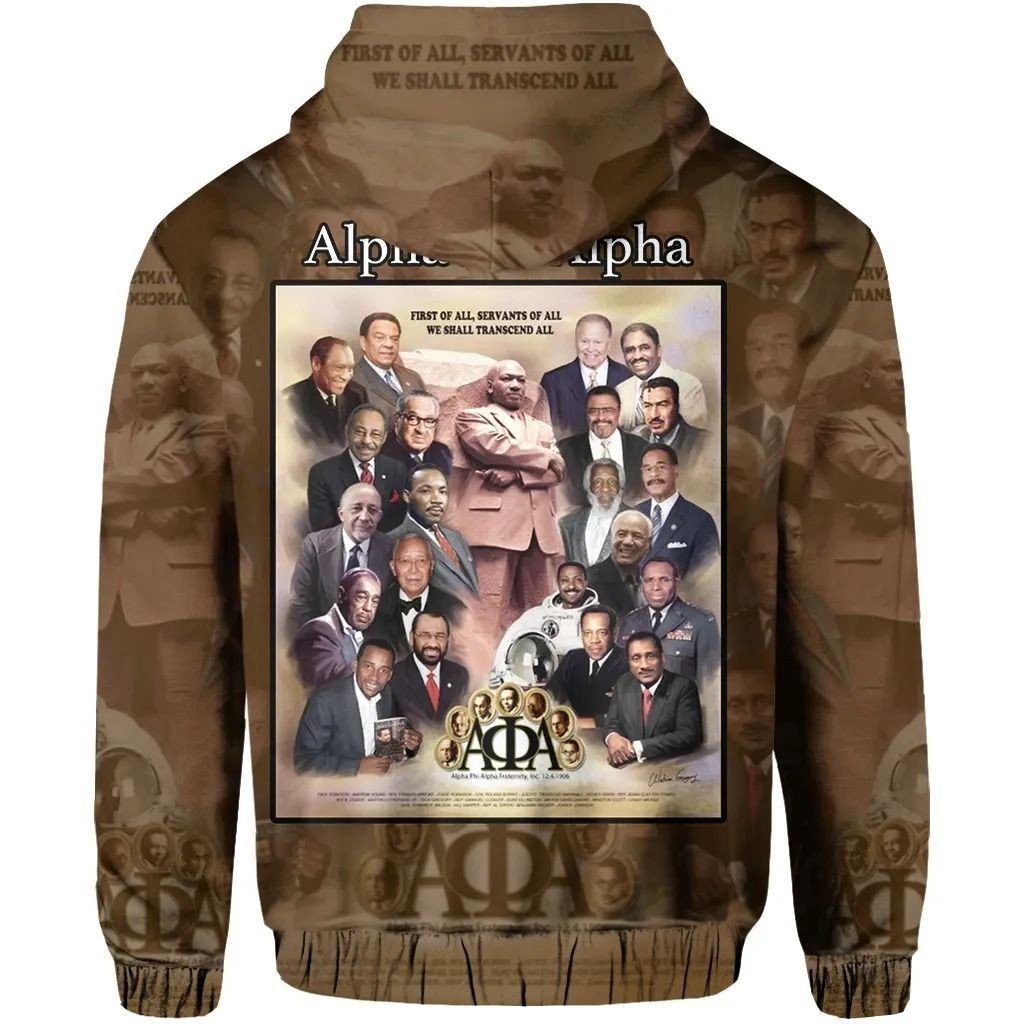 Fraternity Hoodie - Alpha Phi Alpha Men Of Distinction Hoodie