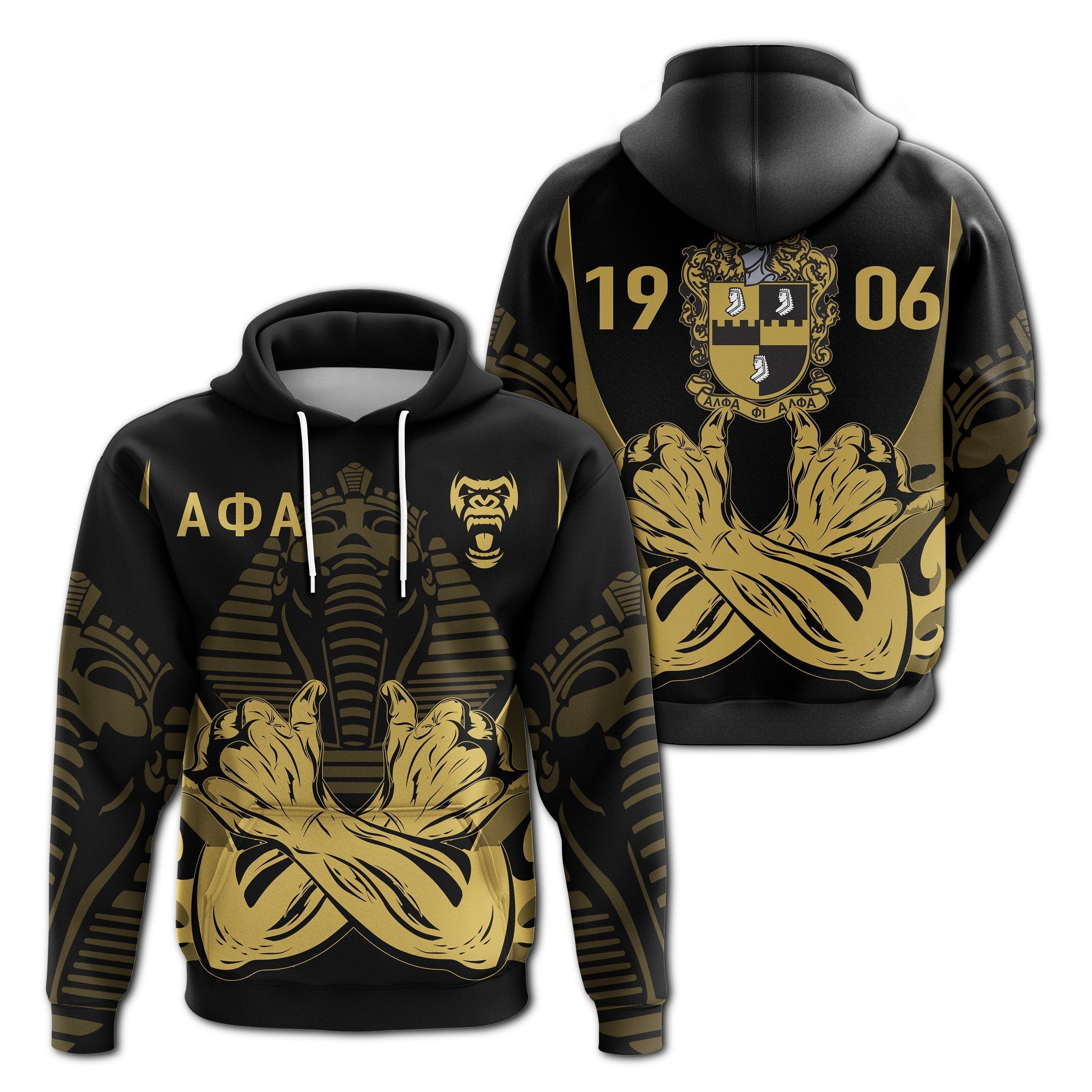 Fraternity Hoodie - Alpha Phi Alpha Fraternity Pullover J90