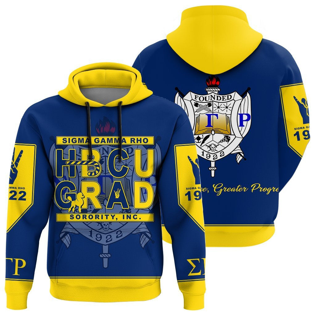 Sorority Hoodie - Sigma Gamma Rho Hoodie HBCU Style