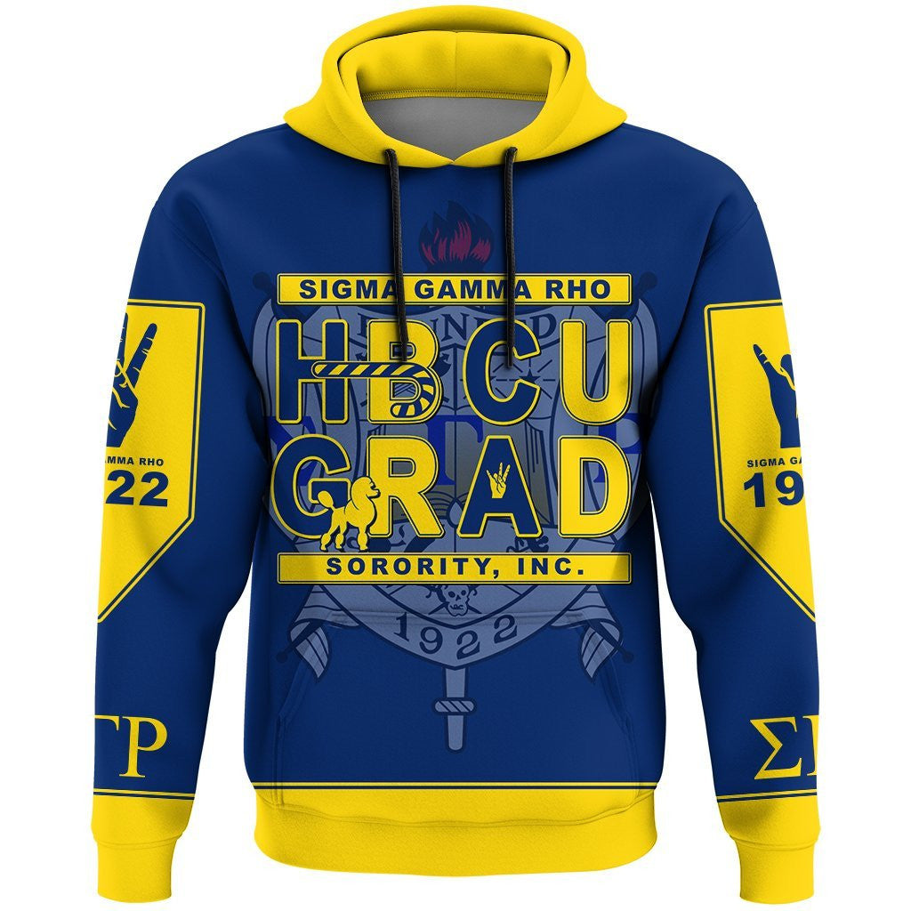 Sorority Hoodie - Sigma Gamma Rho Hoodie HBCU Style