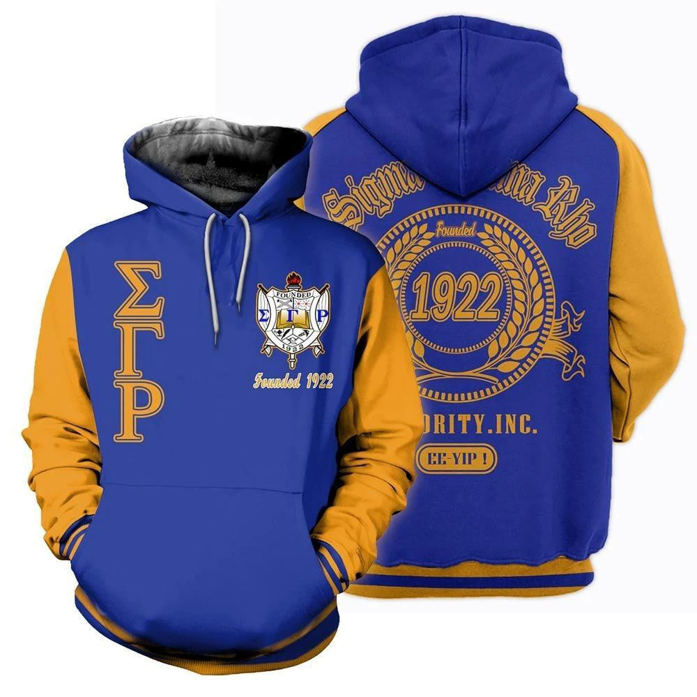 Sorority Hoodie - Sigma Gamma Rho 1922 Hoodie