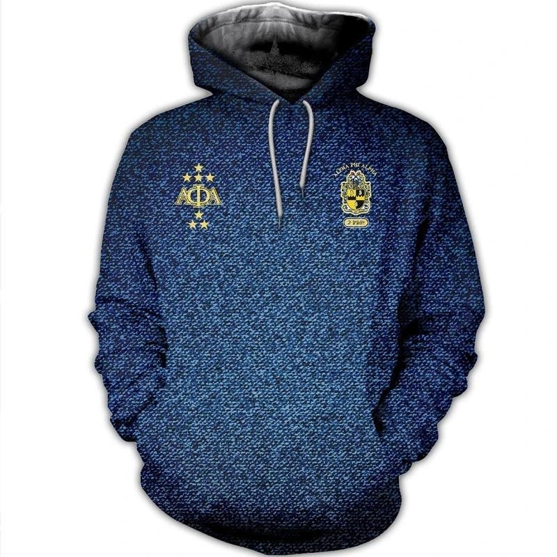 Fraternity Hoodie - Jeans Alpha Phi Alpha Pullover