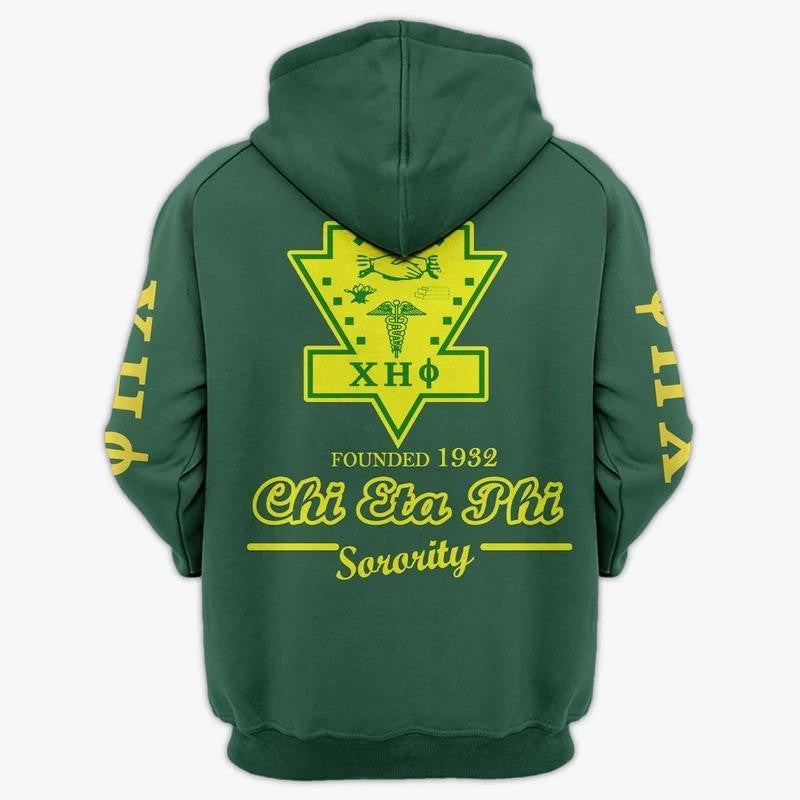 Sorority Hoodie - Chi Eta Phi Sorority Since 1932 Hoodie