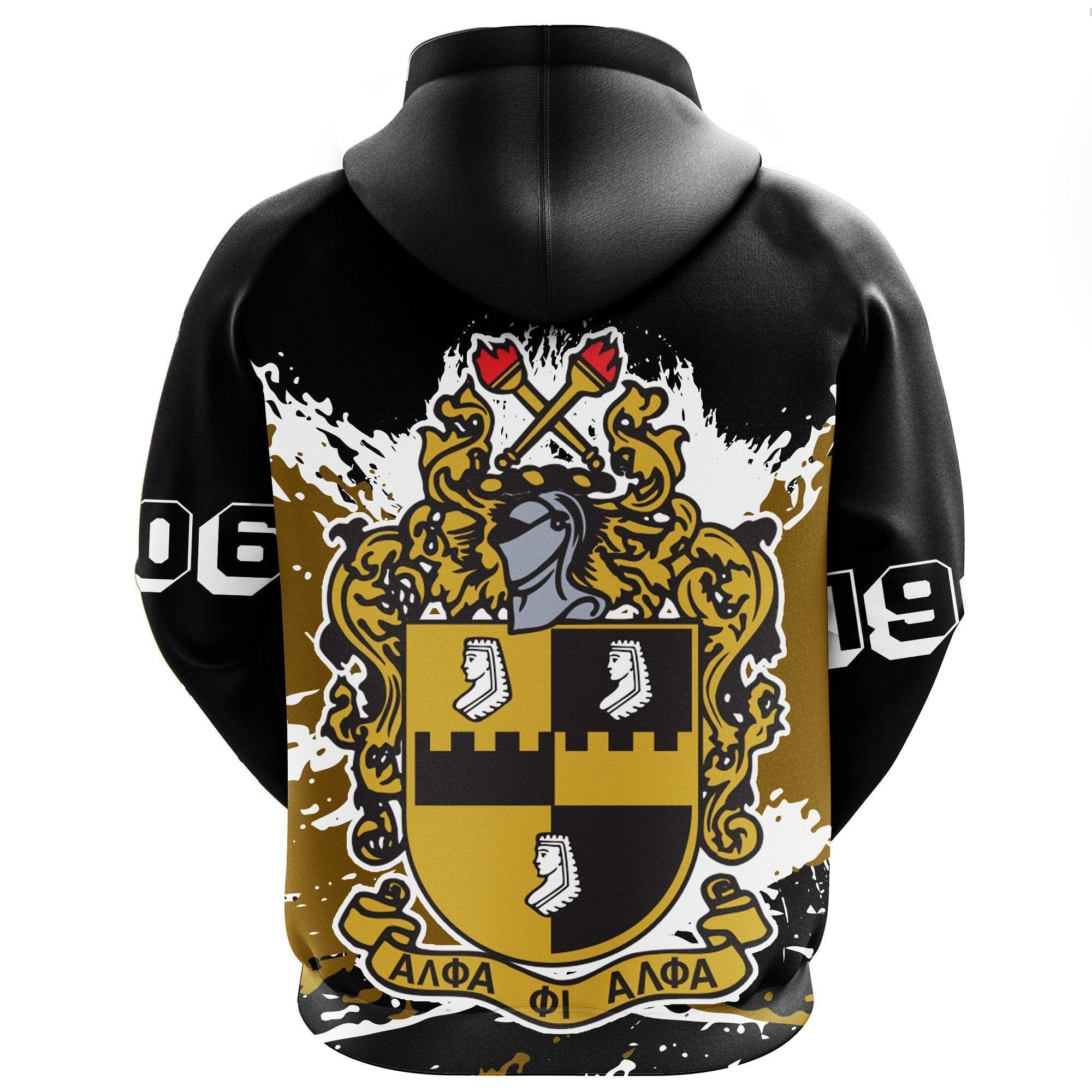 Fraternity Hoodie - Alpha Phi Alpha Pullover - Tipe Style -