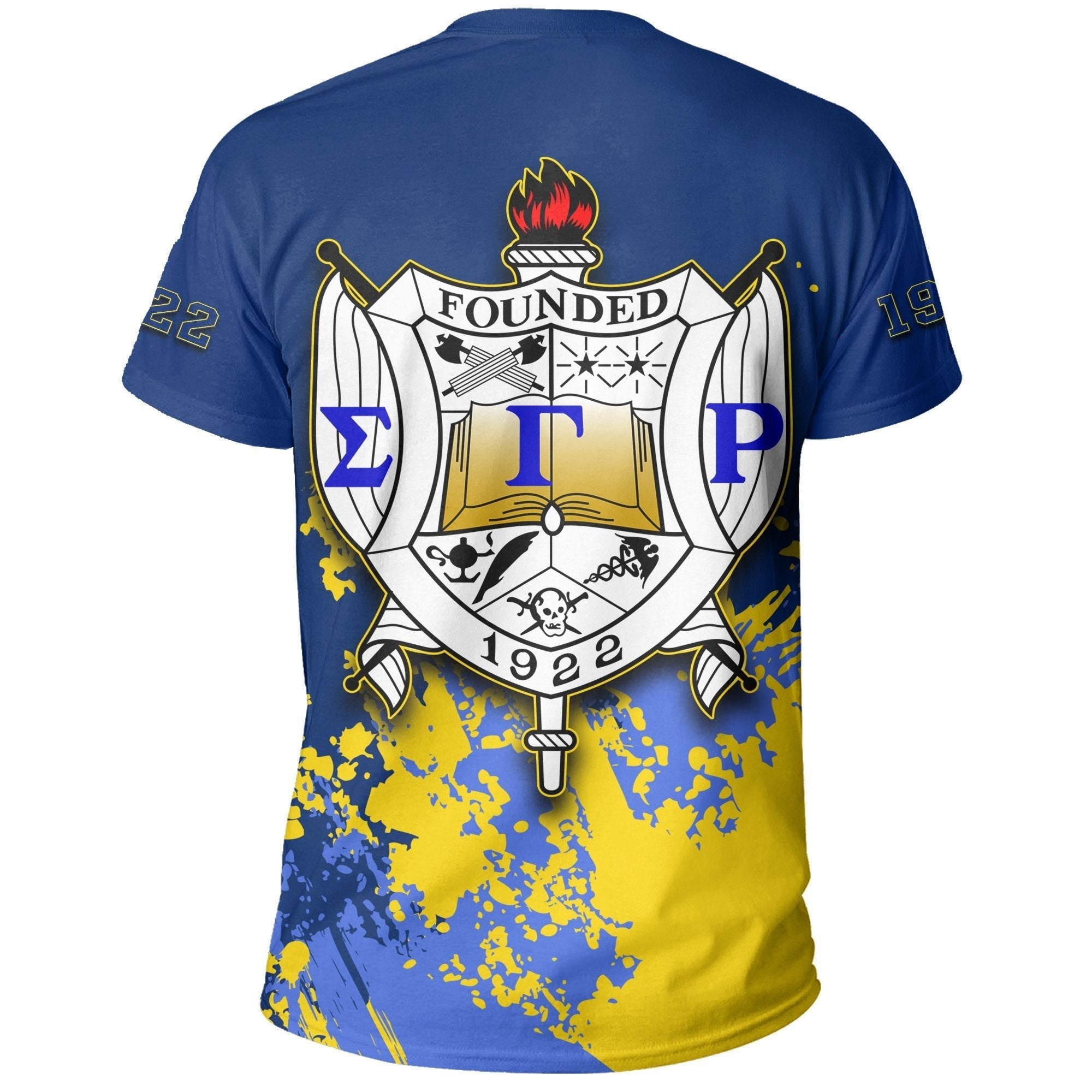 Sorority TShirt - Sigma Gamma Rho TShirt Spaint Style