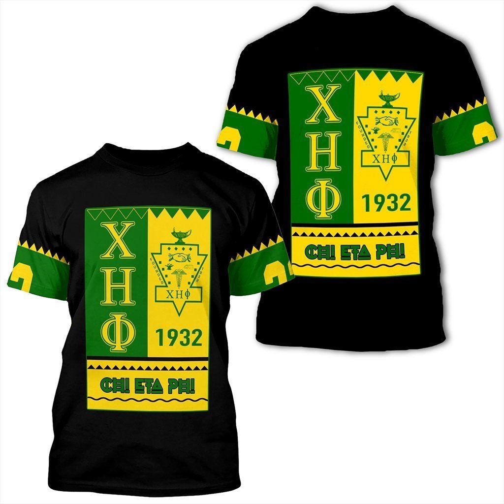 Sorority TShirt - Chi Eta Phi Black Style TShirt
