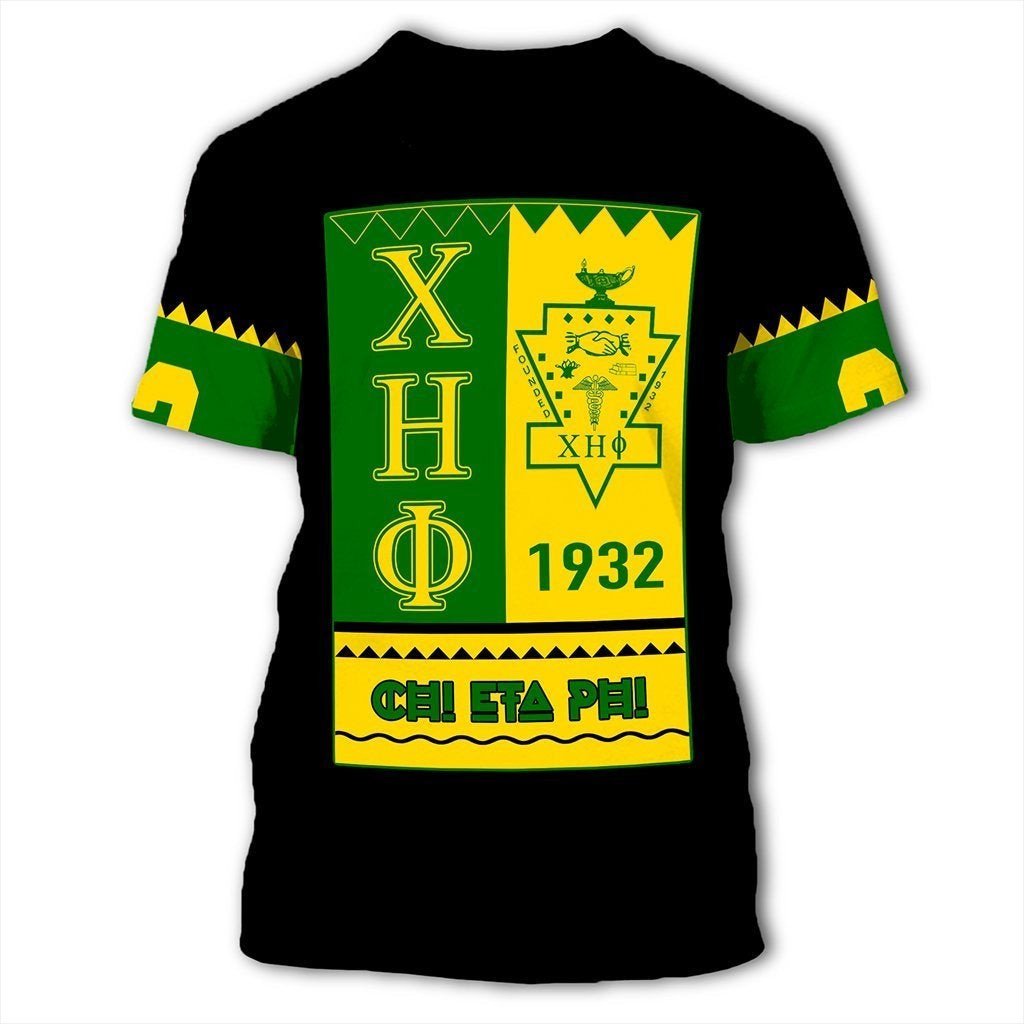 Sorority TShirt - Chi Eta Phi Black Style TShirt