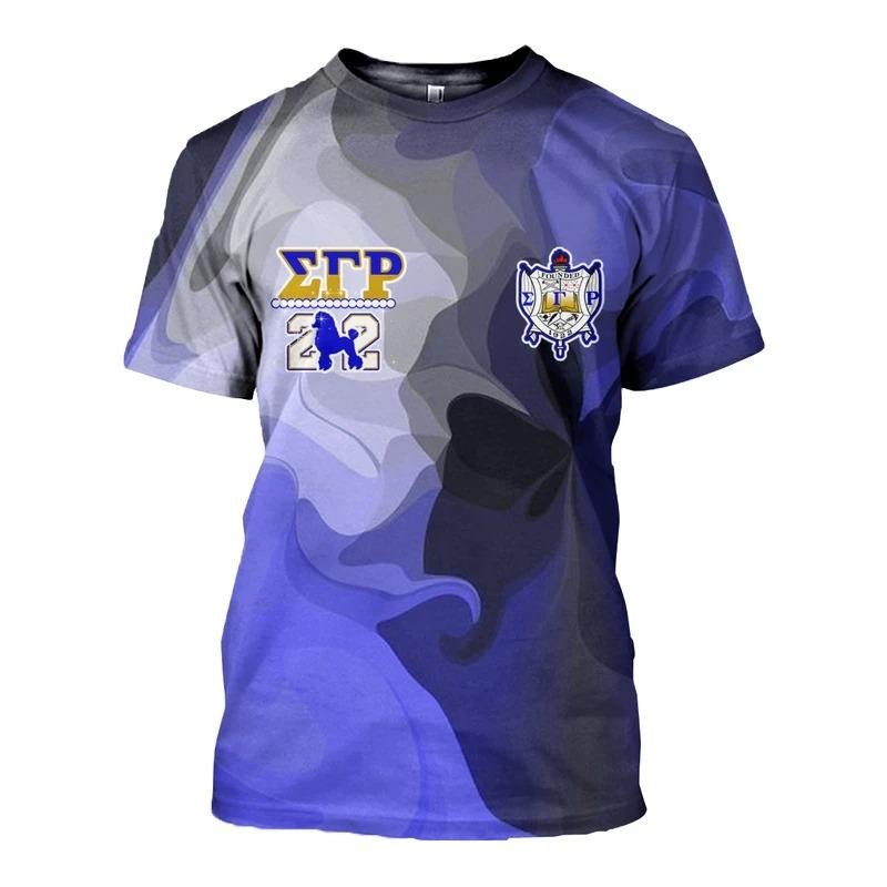Sorority TShirt - Sigma Gamma Rho Mix Marble Beautiful Girl TShirt