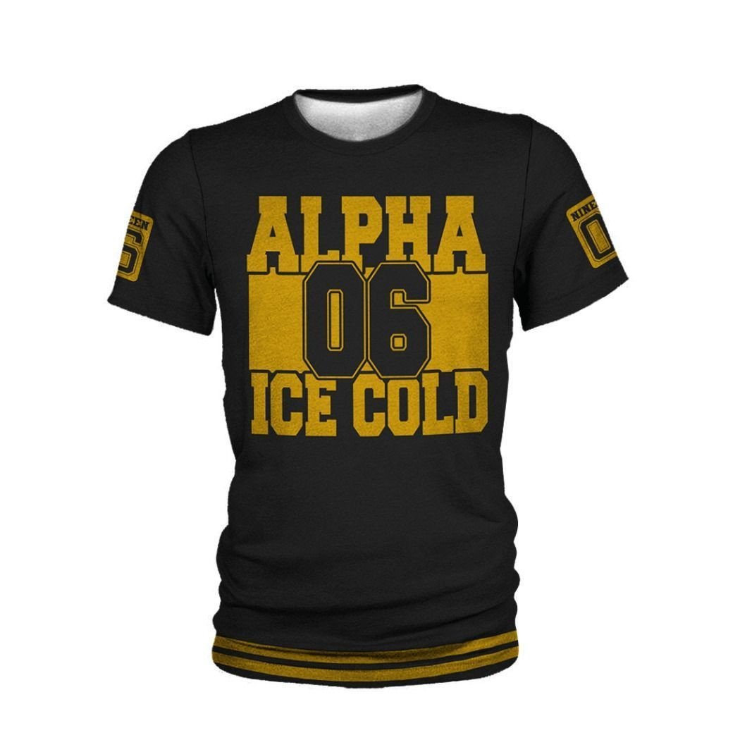 Fraternity TShirt - Diamond Alpha Phi Alpha Ice Cold 06 TShirt