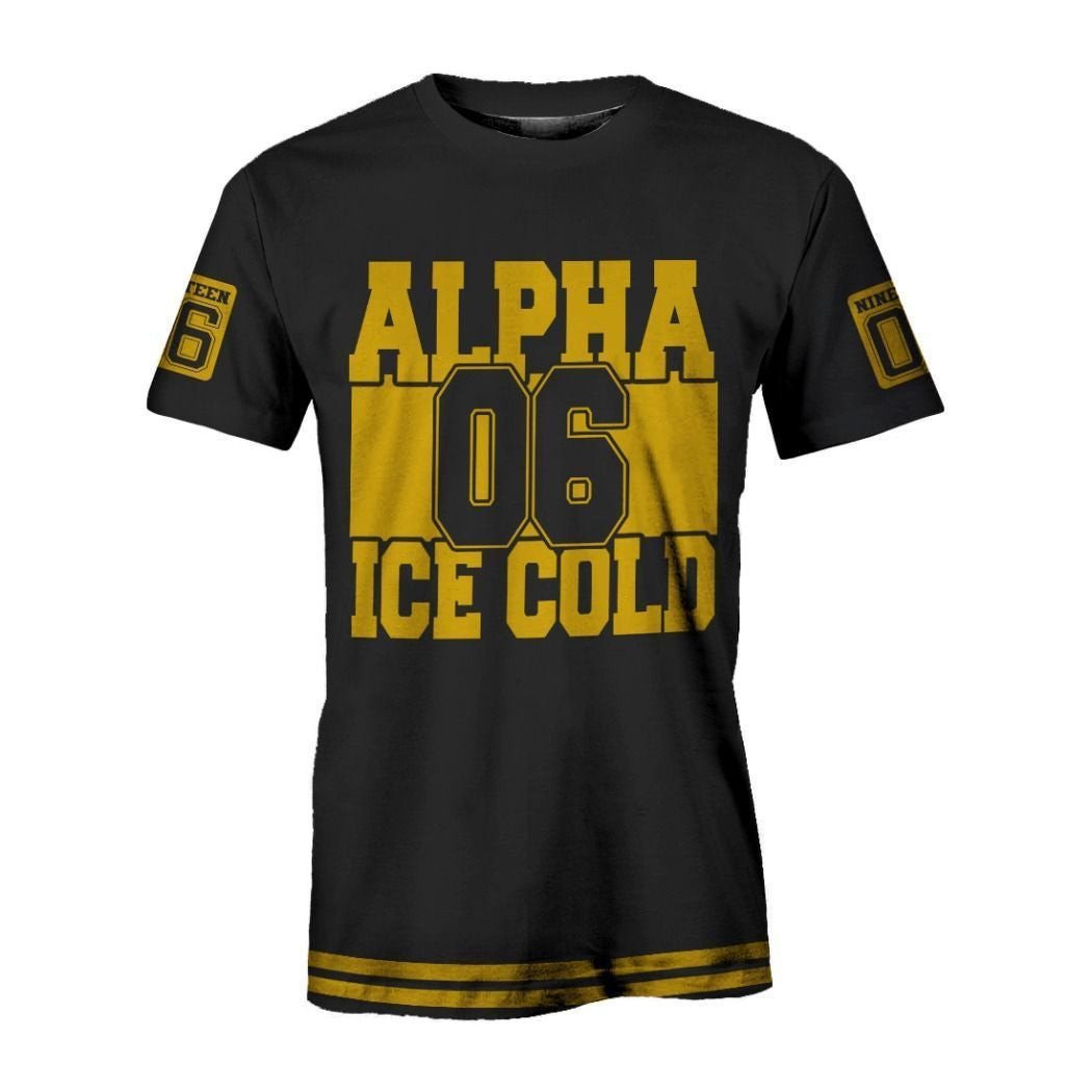 Fraternity TShirt - Diamond Alpha Phi Alpha Ice Cold 06 TShirt
