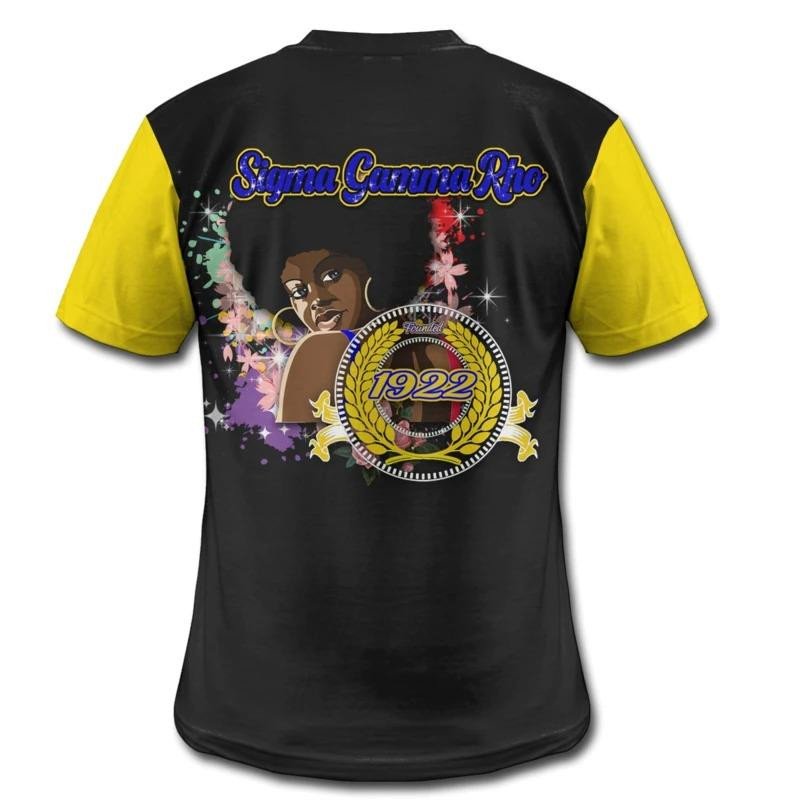 Sorority TShirt - Sigma Gamma Rho Beautiful Black Girl TShirt