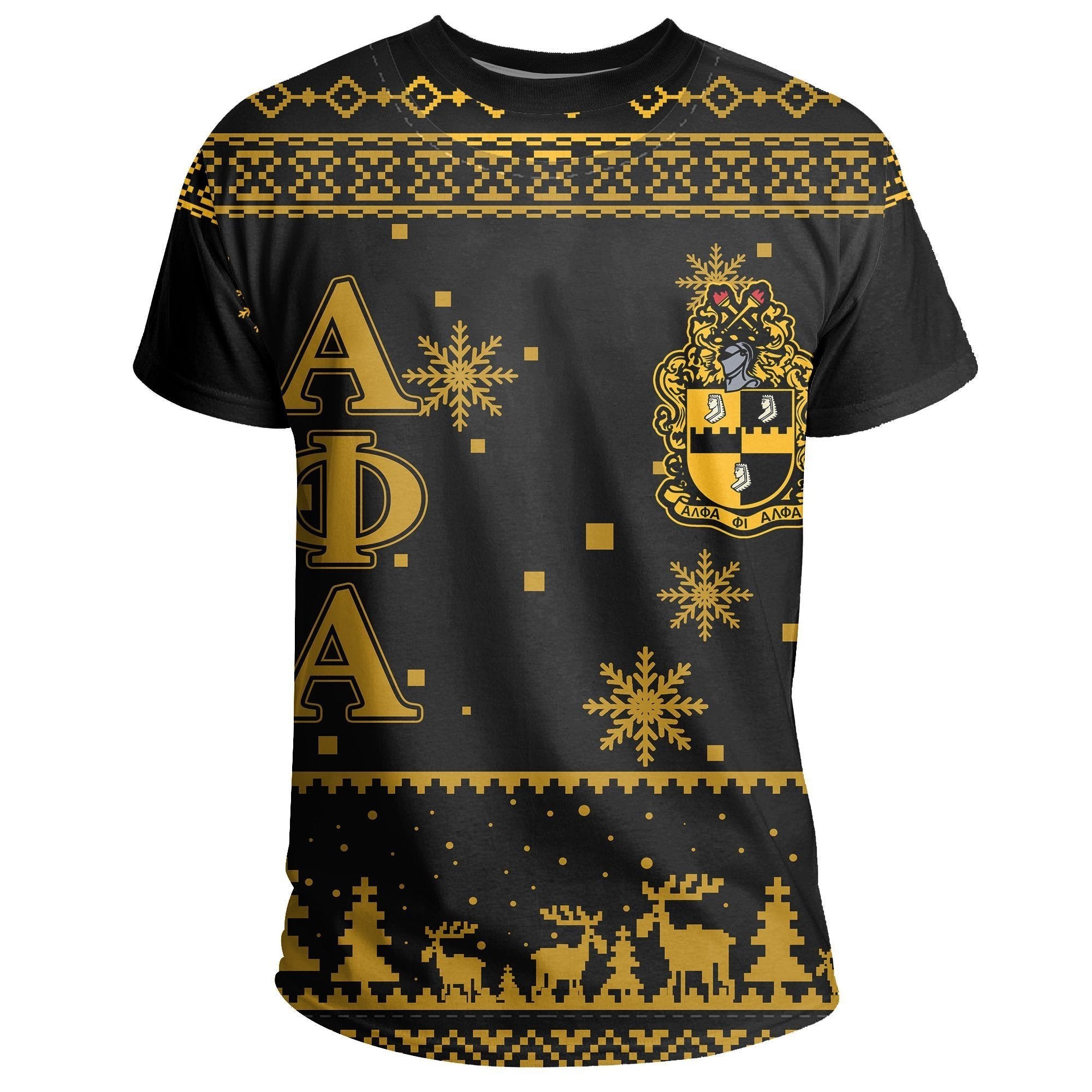 Fraternity TShirt - Christmas Ice Cold Alpha Phi Alpha TShirt