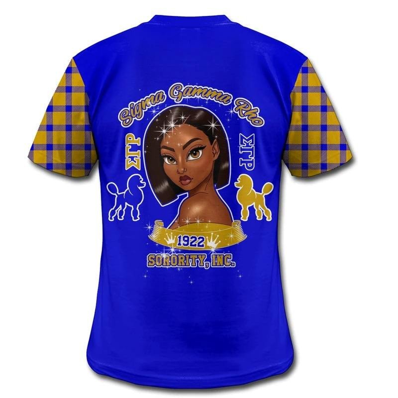 Sorority TShirt - Sigma Gamma Rho Shining Girl TShirt