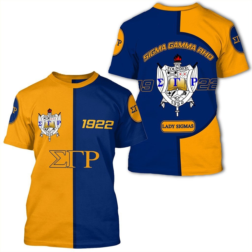 Sorority TShirt - Sigma Gamma Rho TShirt Cycle Style