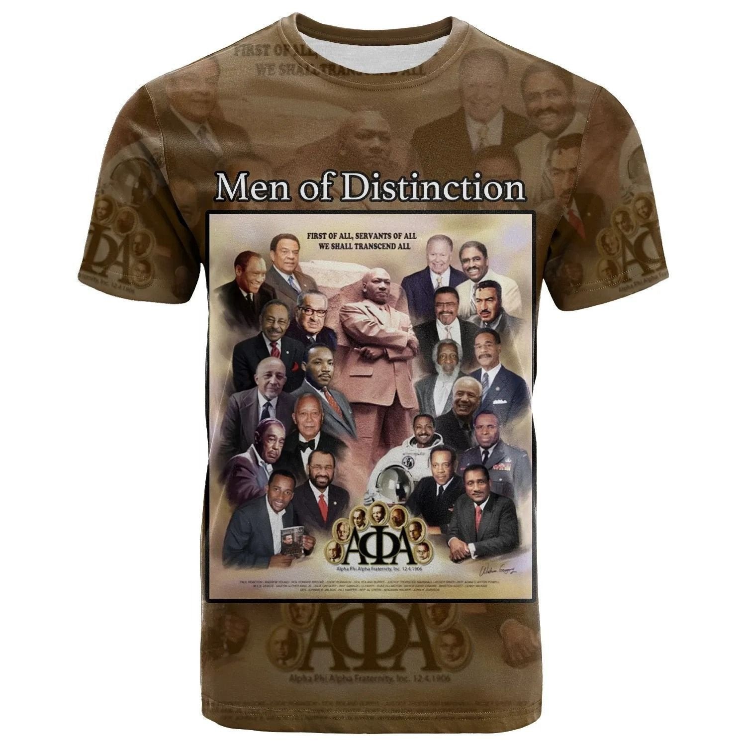 Fraternity TShirt - Alpha Phi Alpha Men Of Distinction TShirt