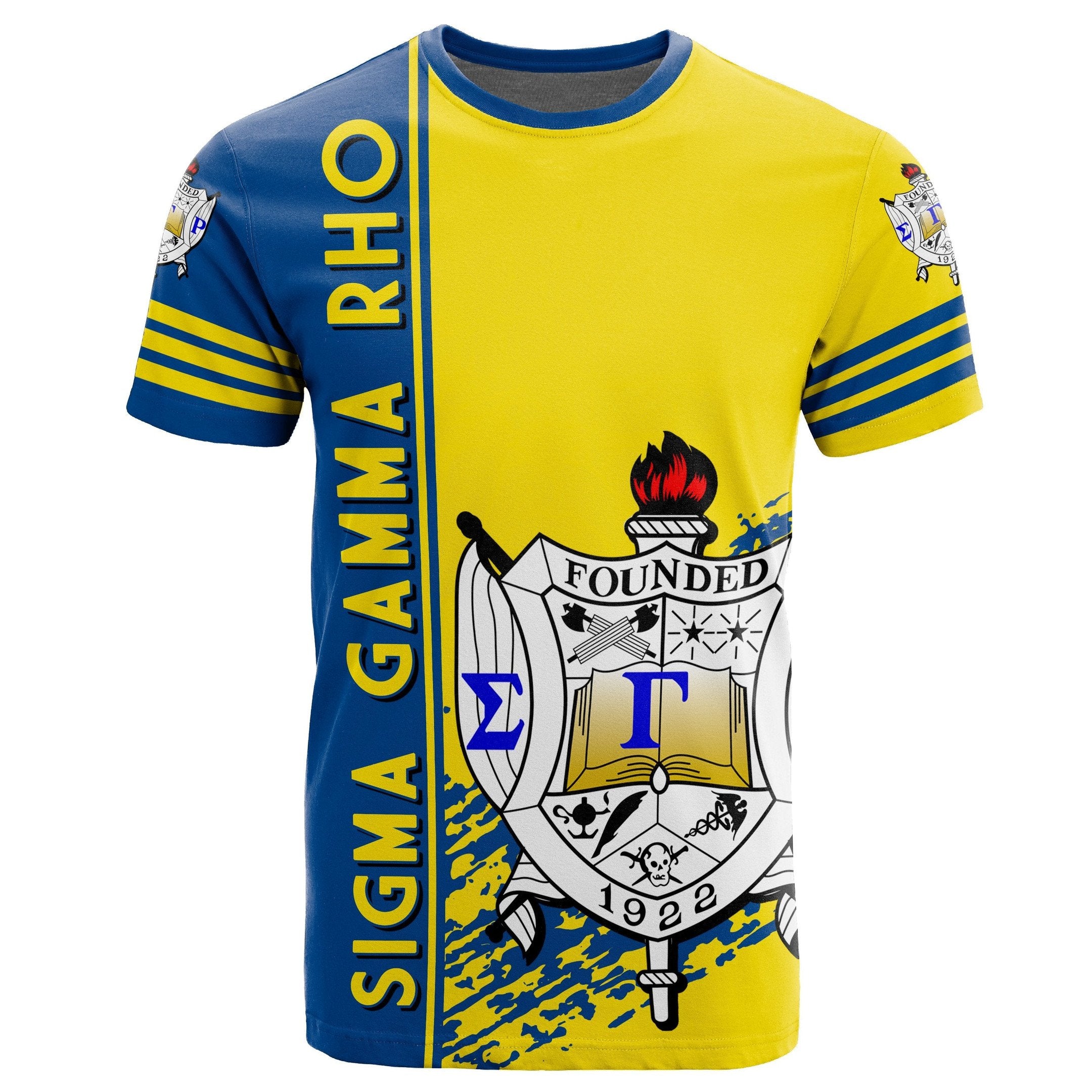 Sorority TShirt - Sigma Gamma Rho TShirt Quarter Style