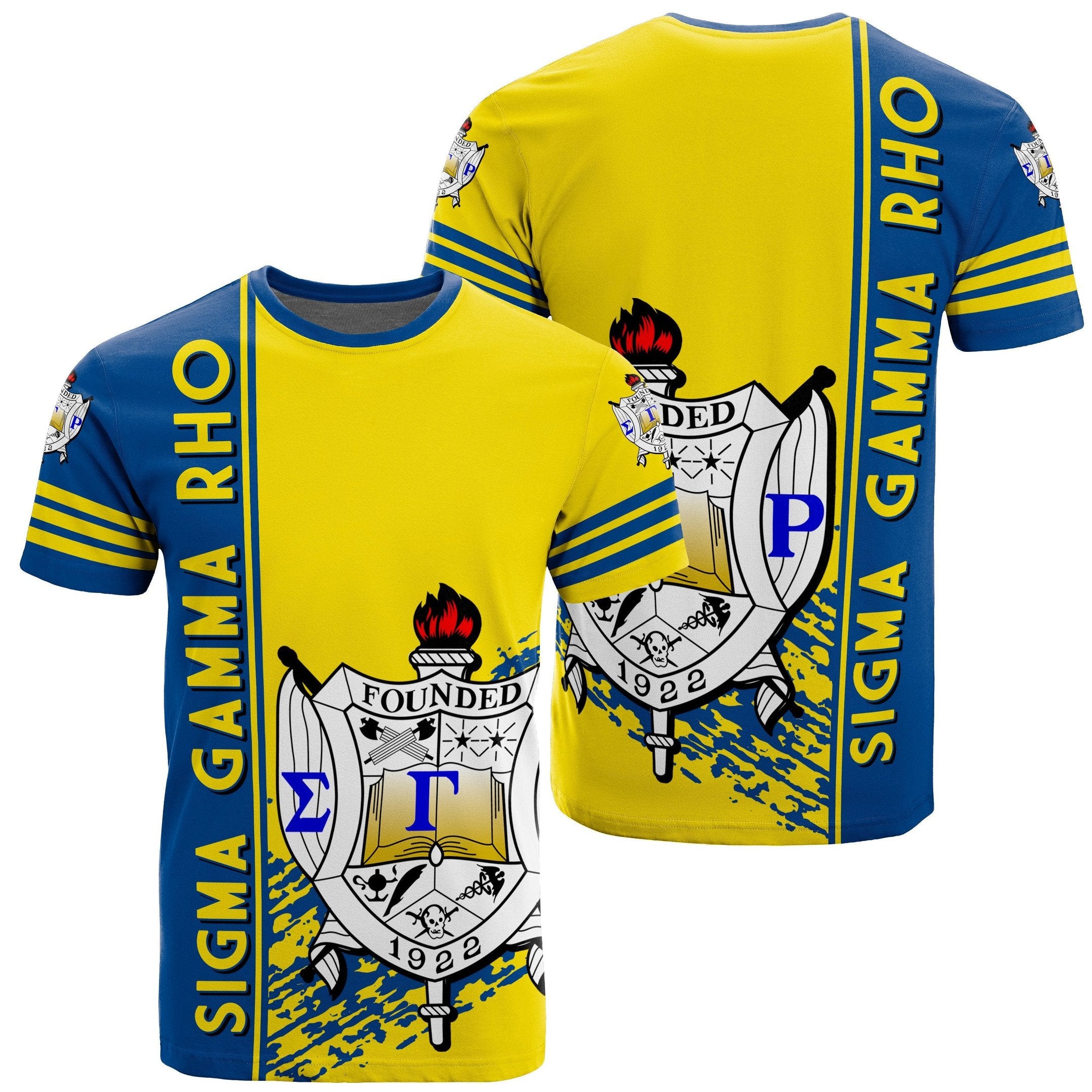 Sorority TShirt - Sigma Gamma Rho TShirt Quarter Style