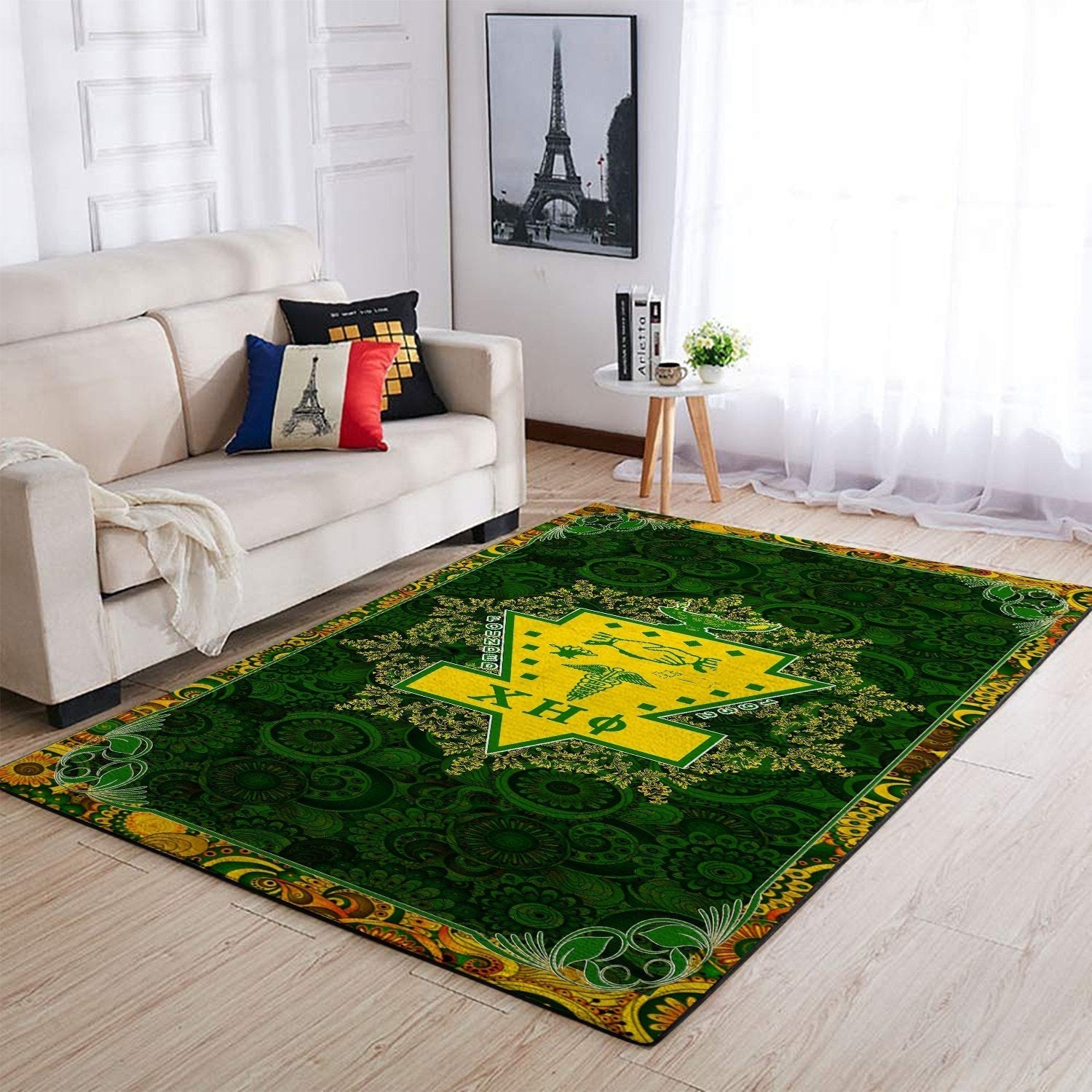 Tothetopcloset Area Rug - Chi Eta Phi Sorority Area Rug J0