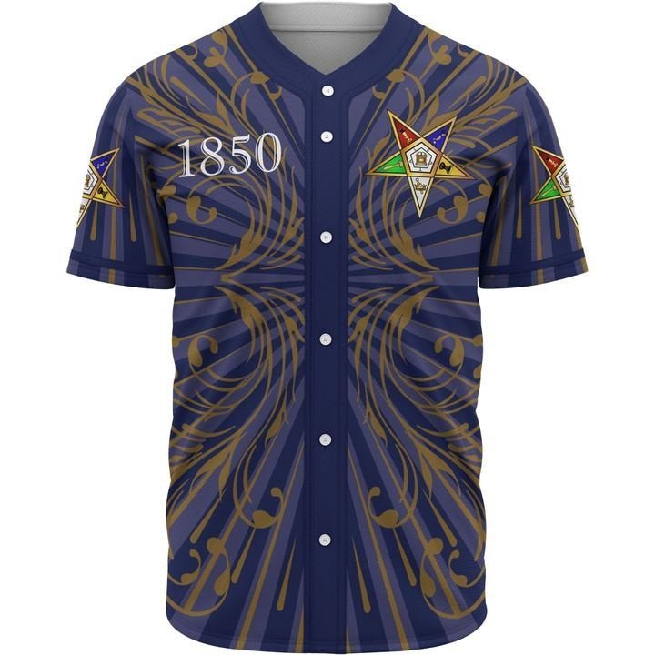 Sorority Baseball Jersey - The Order Of The Eastern Star Oes Baseball Jersey