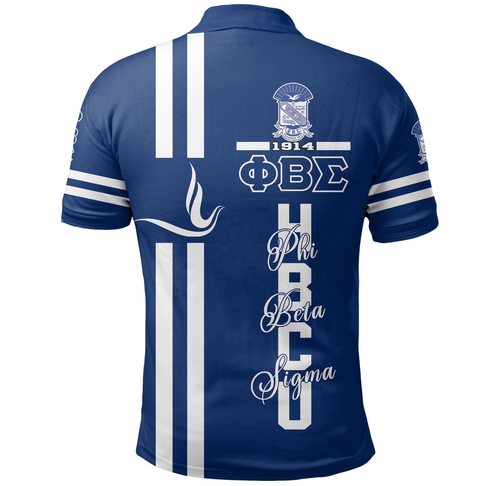 HBCU Phi Beta Sigma Dove Polo Shirt J5