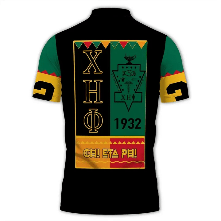 Sorority Polo - Chi Eta Phi Black History Month Polo Shirt