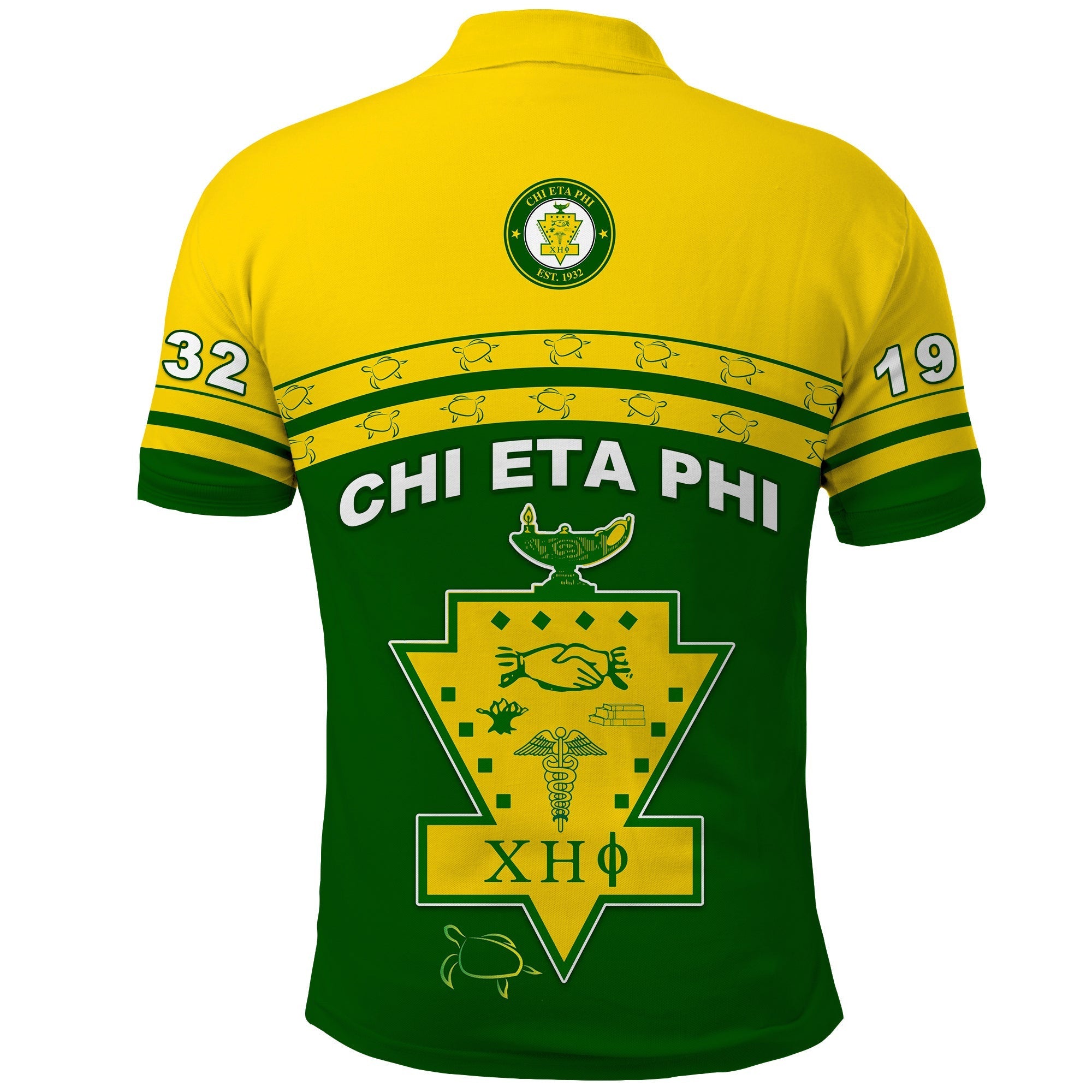 Sorority Polo - Chi Eta Phi Polo Shirt Since 1932 Service for Humanity