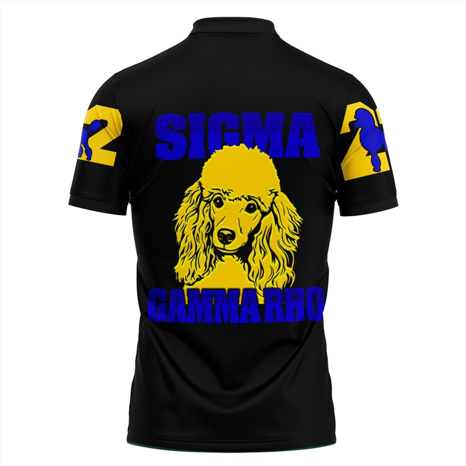 Sorority Polo - Sigma Gamma Rho Letters Polo Shirt