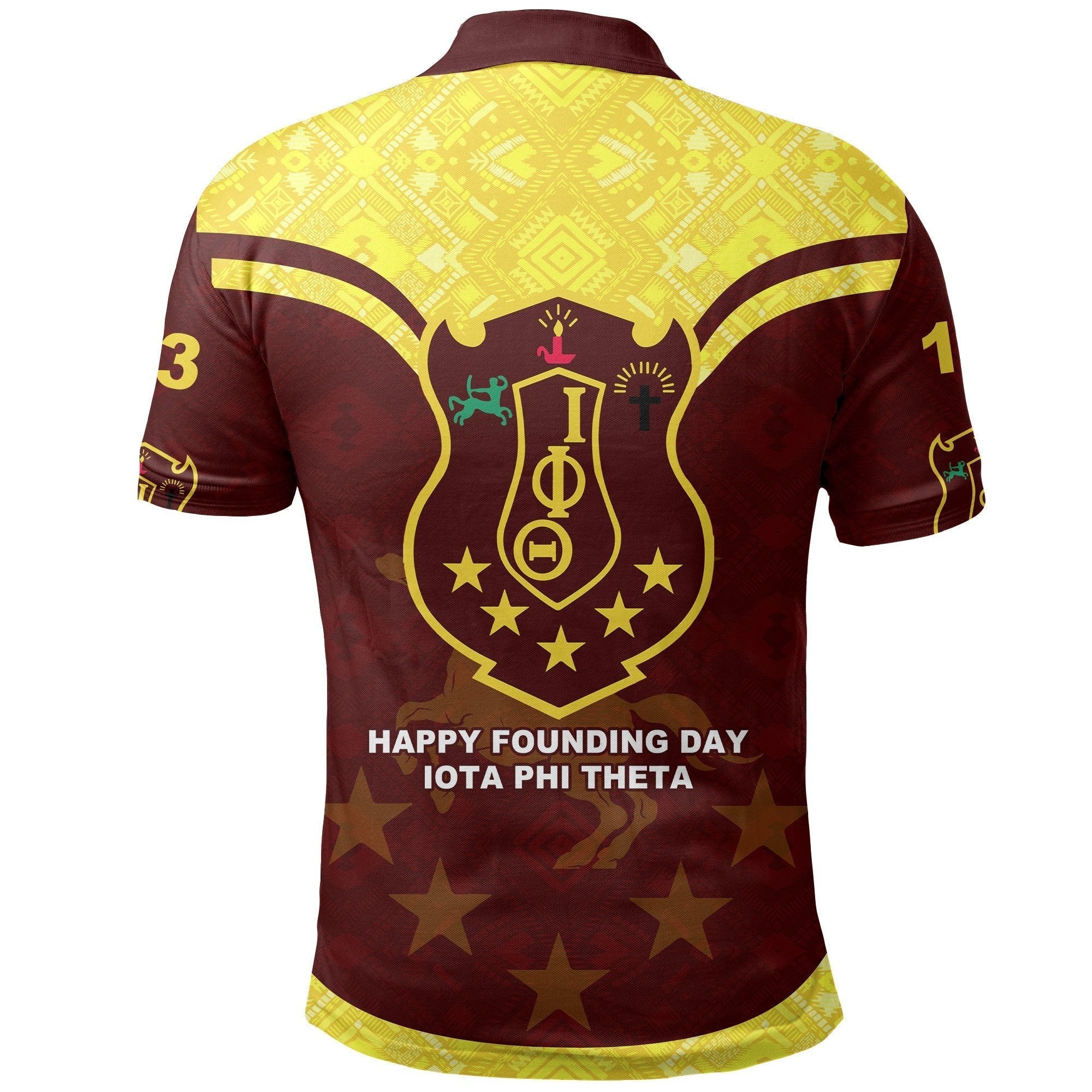 Fraternity Polo - Iota Phi Theta 58th Anniversary Polo Shirt Simple Style