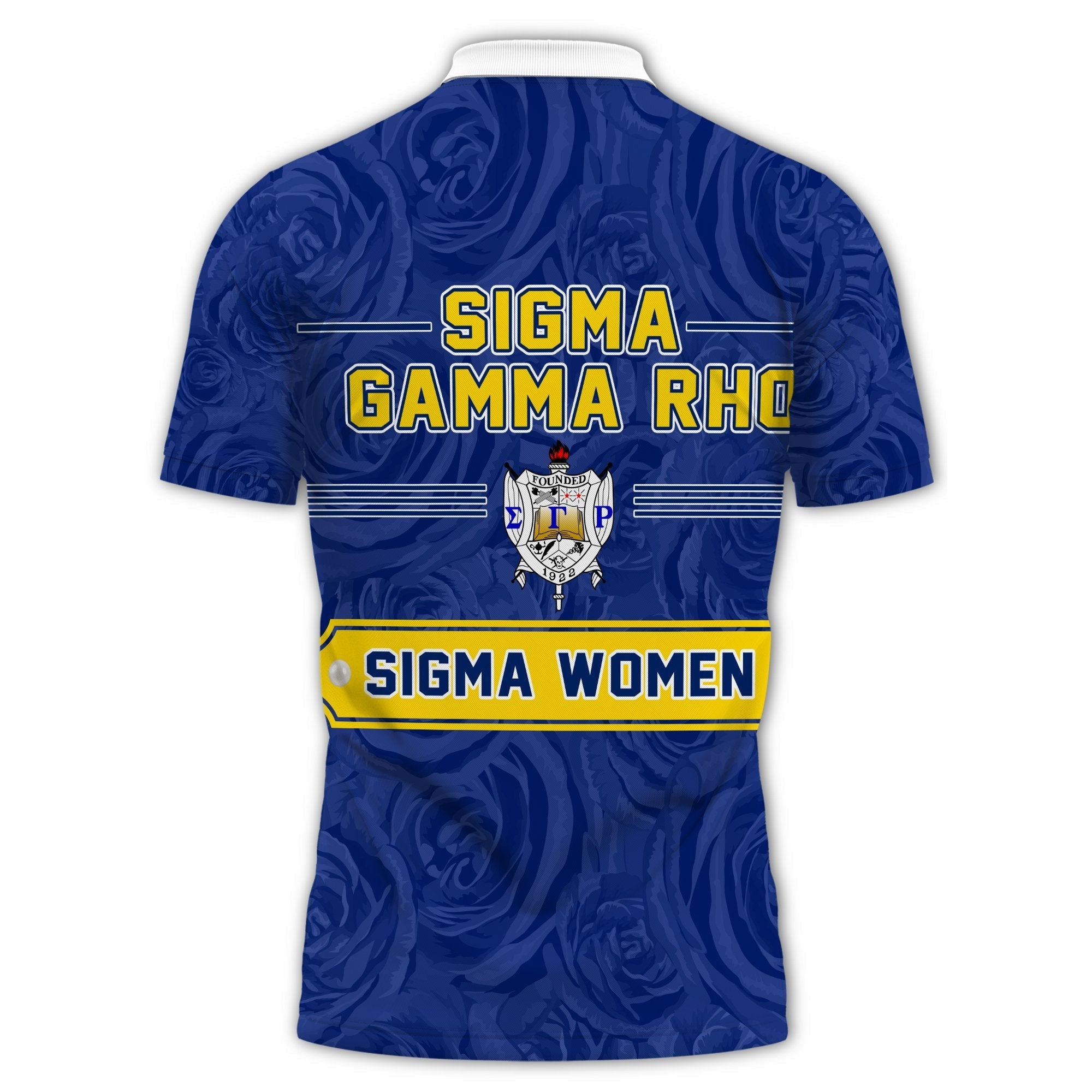 Sorority Polo - Sigma Gamma Rho Rose Peals Polo Shirt