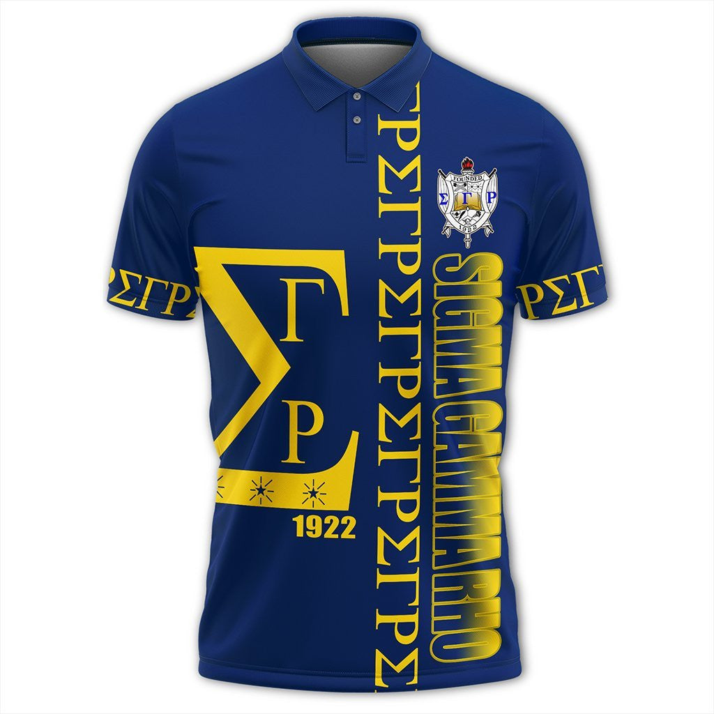 Sorority Polo - Blue Sigma Gamma Rho Polo Shirt