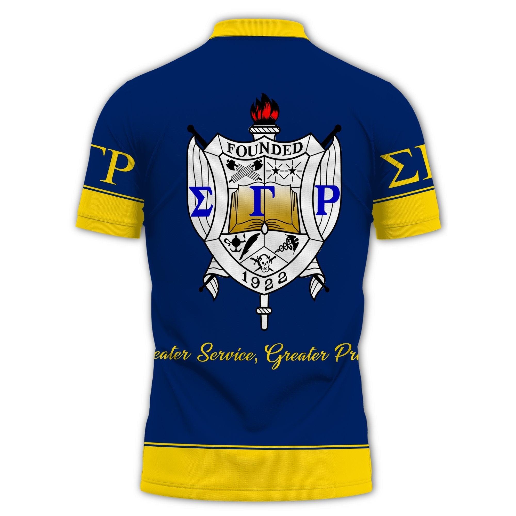 Sorority Polo - Sigma Gamma Rho Polo Shirt HBCU Style