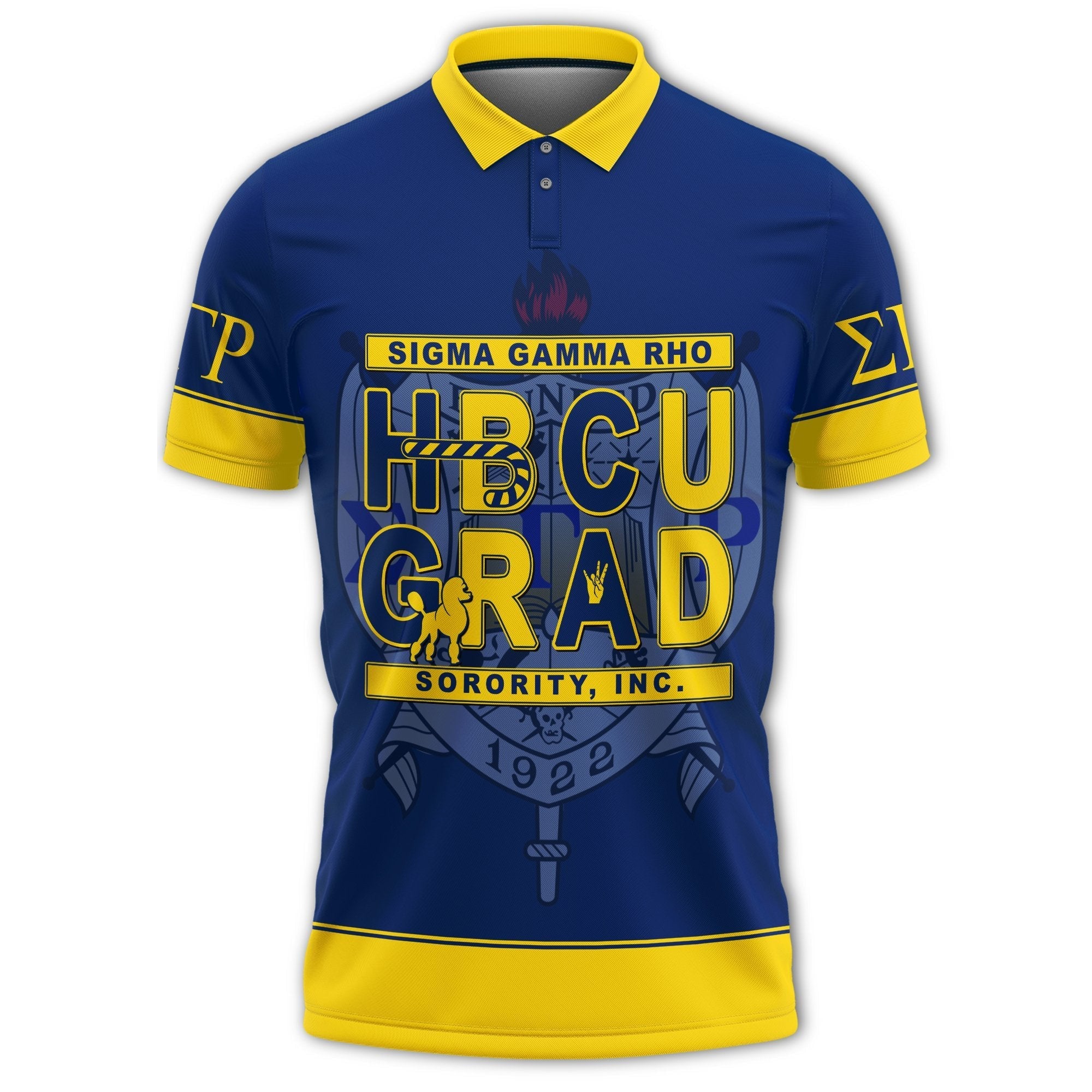 Sorority Polo - Sigma Gamma Rho Polo Shirt HBCU Style