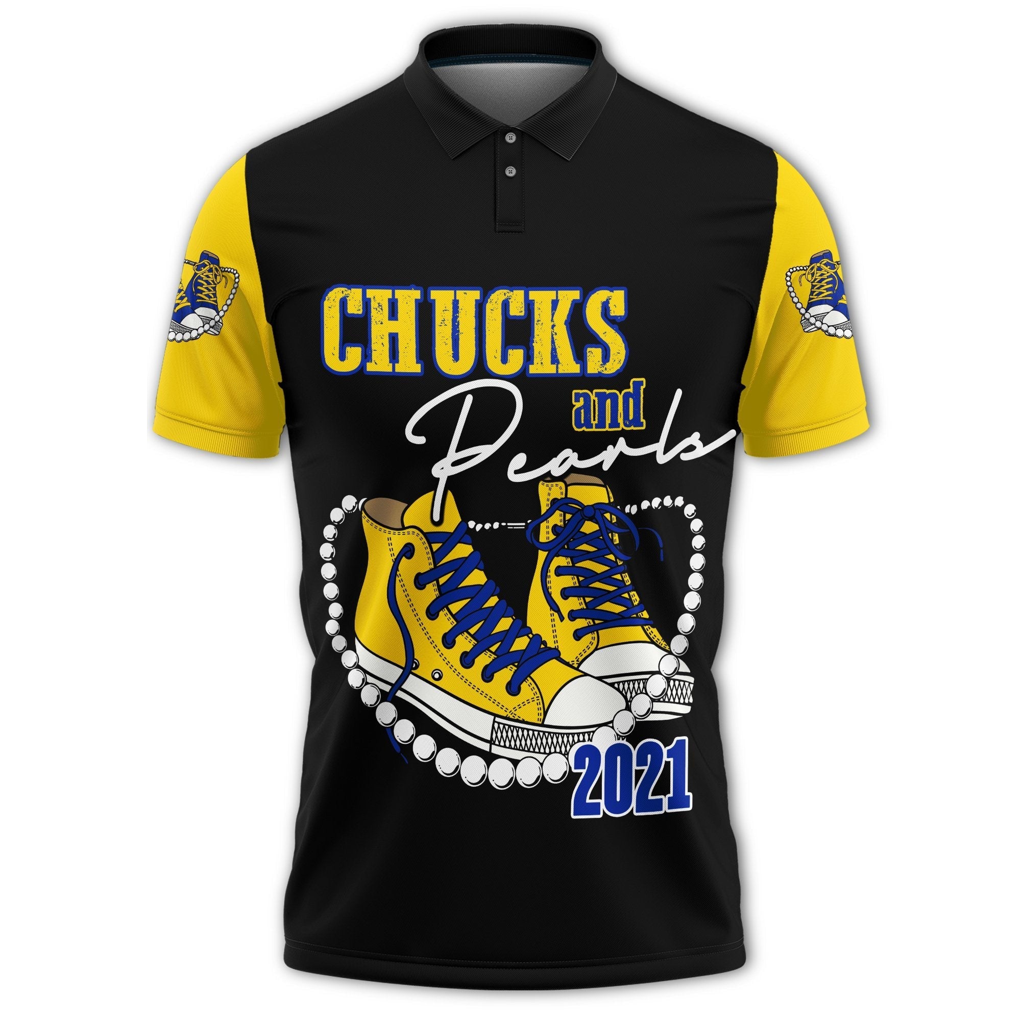 Sorority Polo - Sigma Gamma Rho K.H Pearls 2021 Polo Shirt