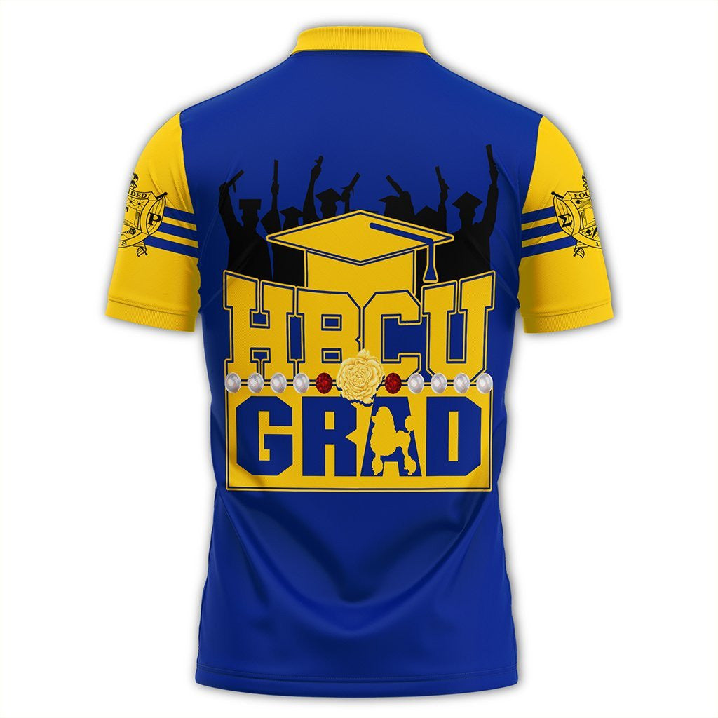 Sorority Polo - Sigma Gamma Rho HBCU Graduation Polo Shirt