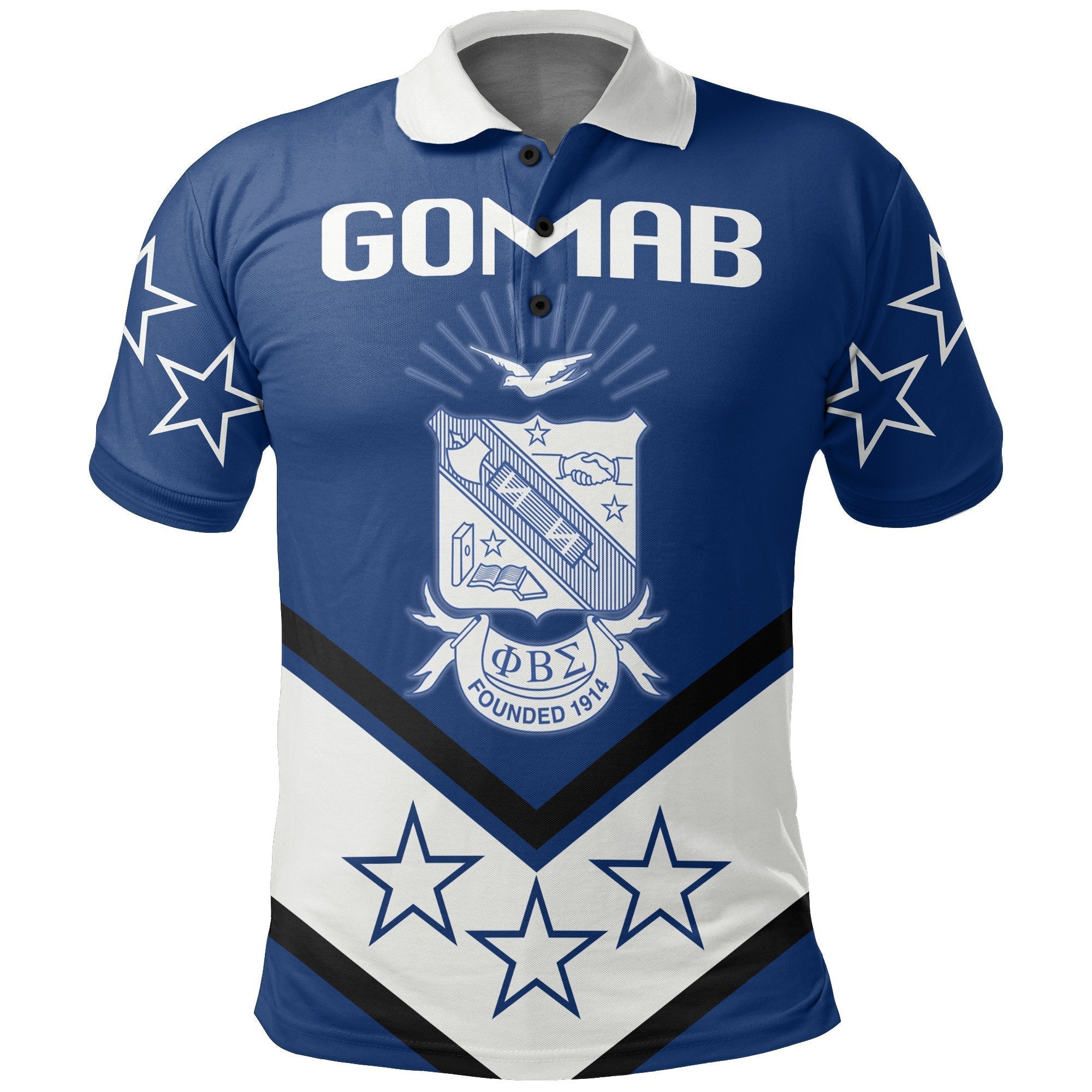 Fraternity Polo - Stars Phi Beta Sigma Polo Shirt