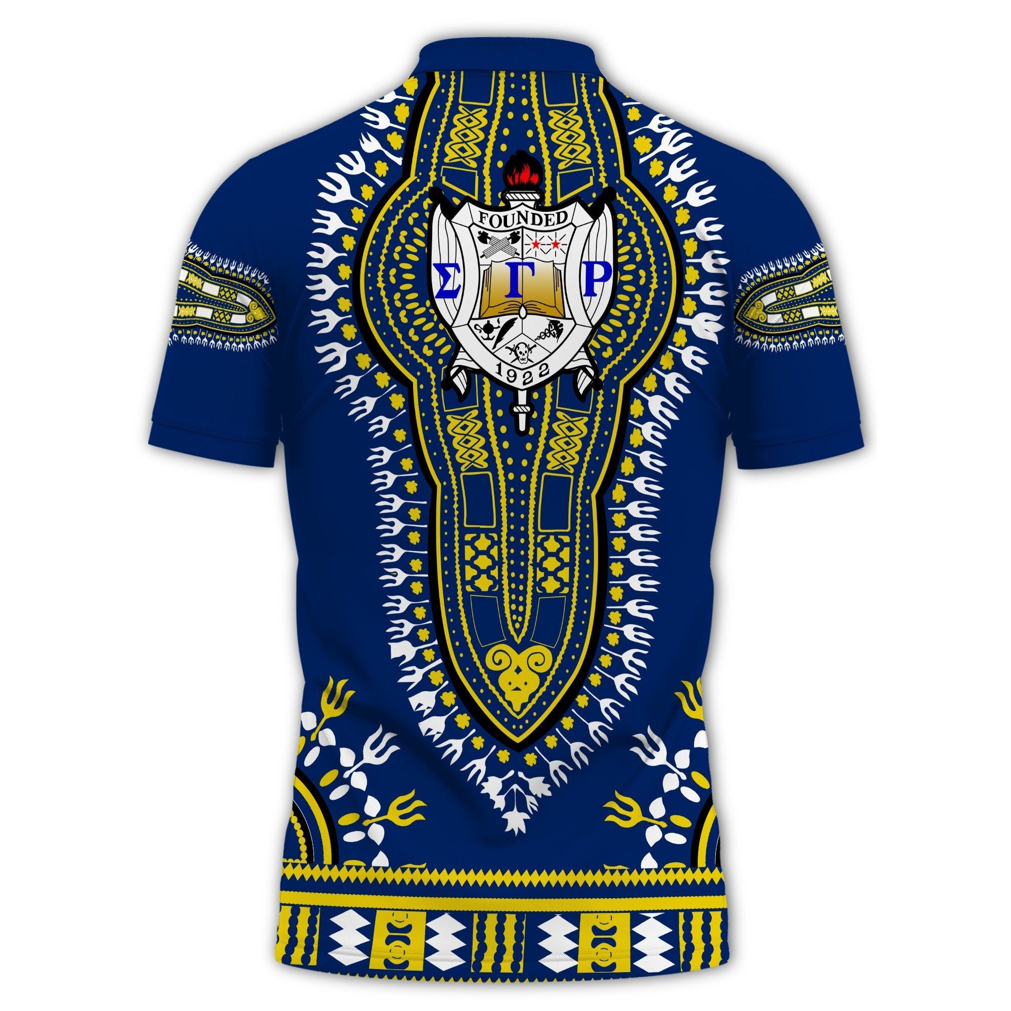 Sorority Polo - Sigma Gamma Rho Dashiki Polo Shirt