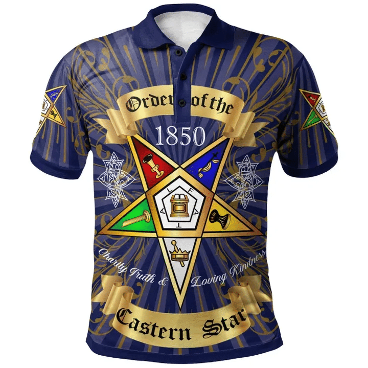 Sorority Polo - The Order Of The Eastern Star Oes Polo Shirt