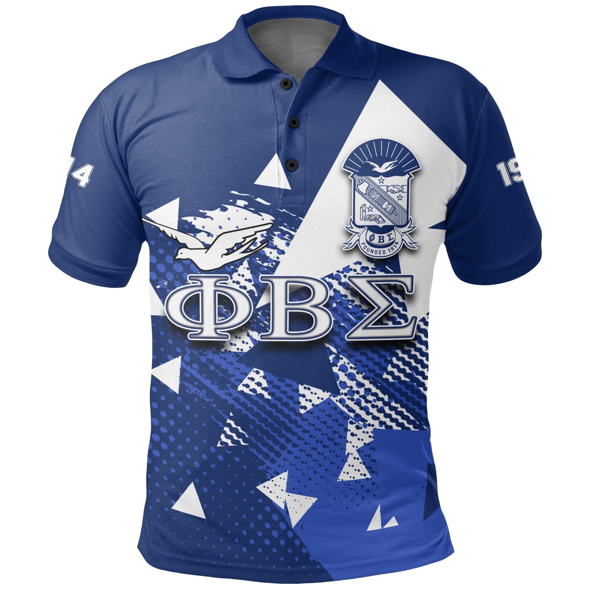 Fraternity Polo - Phi Beta Sigma Debris Polo Shirt