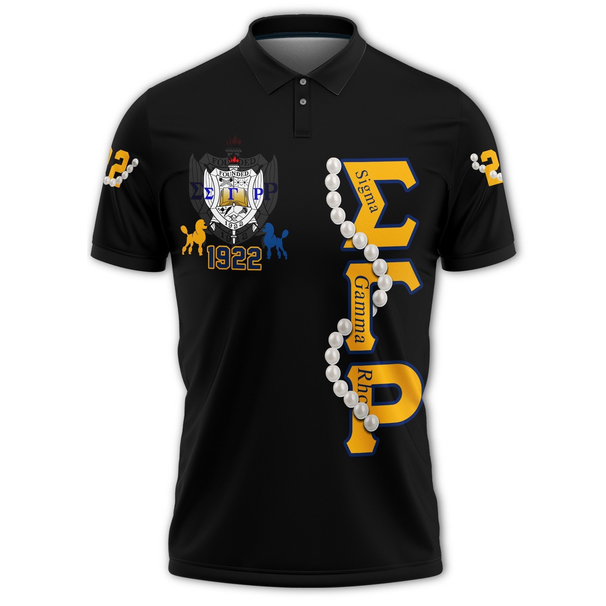Sorority Polo - Sigma Gamma Rho Pearl Polo Shirt