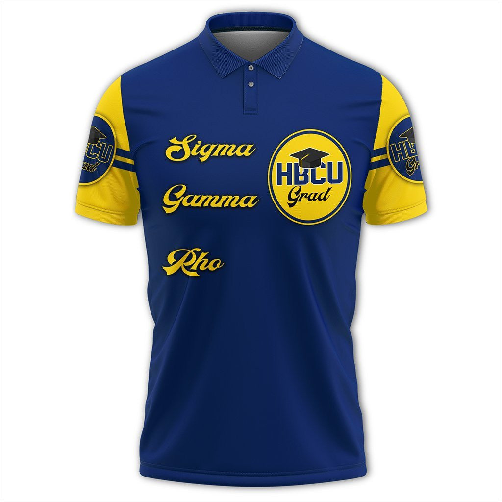 Sorority Polo - Sigma Gamma Rho HBCU Grad Polo Shirt