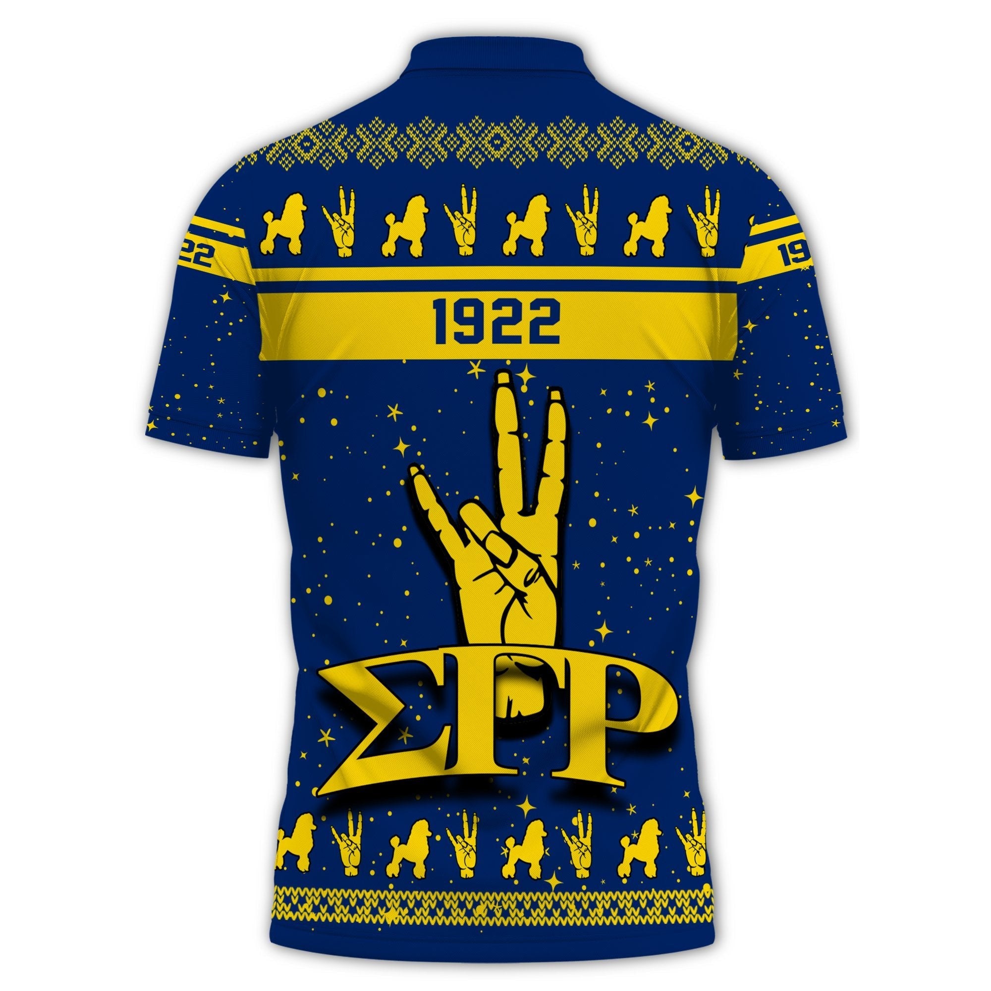 Sorority Polo - Sigma Gamma Rho Christmas Polo Shirt