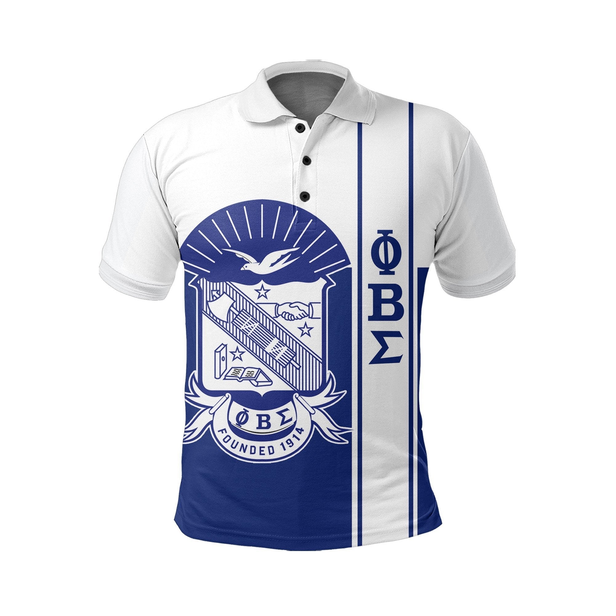 Fraternity Polo - Phi Beta Sigma Polo Shirt - Sans Style -